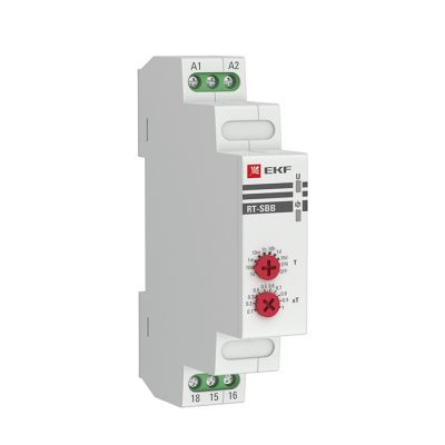 Реле времени RT-SBB (импульс при включении) 12-240В EKF PROxima rt-sbb-12-240
