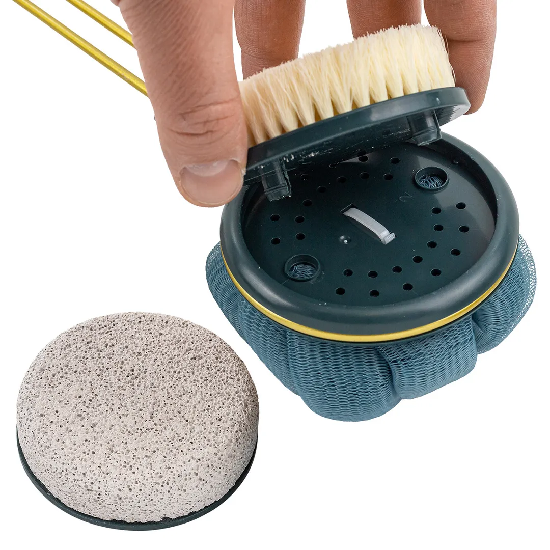 Набор банных принадлежностей по уходу за телом, для взрослых La and Te beaute LT-BCA3(зеленый)