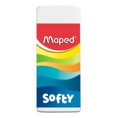 Ластик Maped "Softy", 1 шт, белый, (021529)