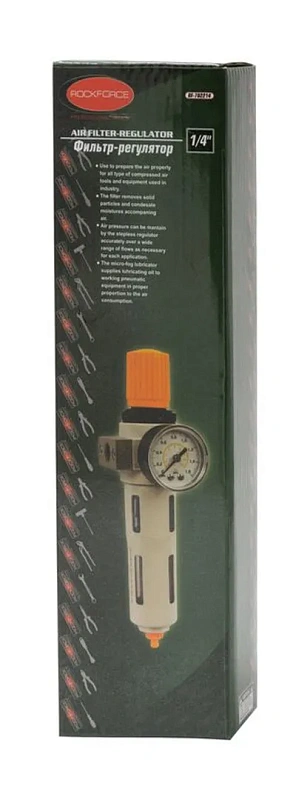 Блок подготовки воздуха ''Profi'' 3/4'' фильтр-регулятор, лубрикатор, 8500 л/мин, 16bar, t 0°-60°, 5мк RockForce RF-7005034