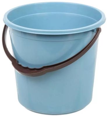 Ведро 10 л с мерной шкалой, сине-серое ИскраПласт ООО IS40021/2