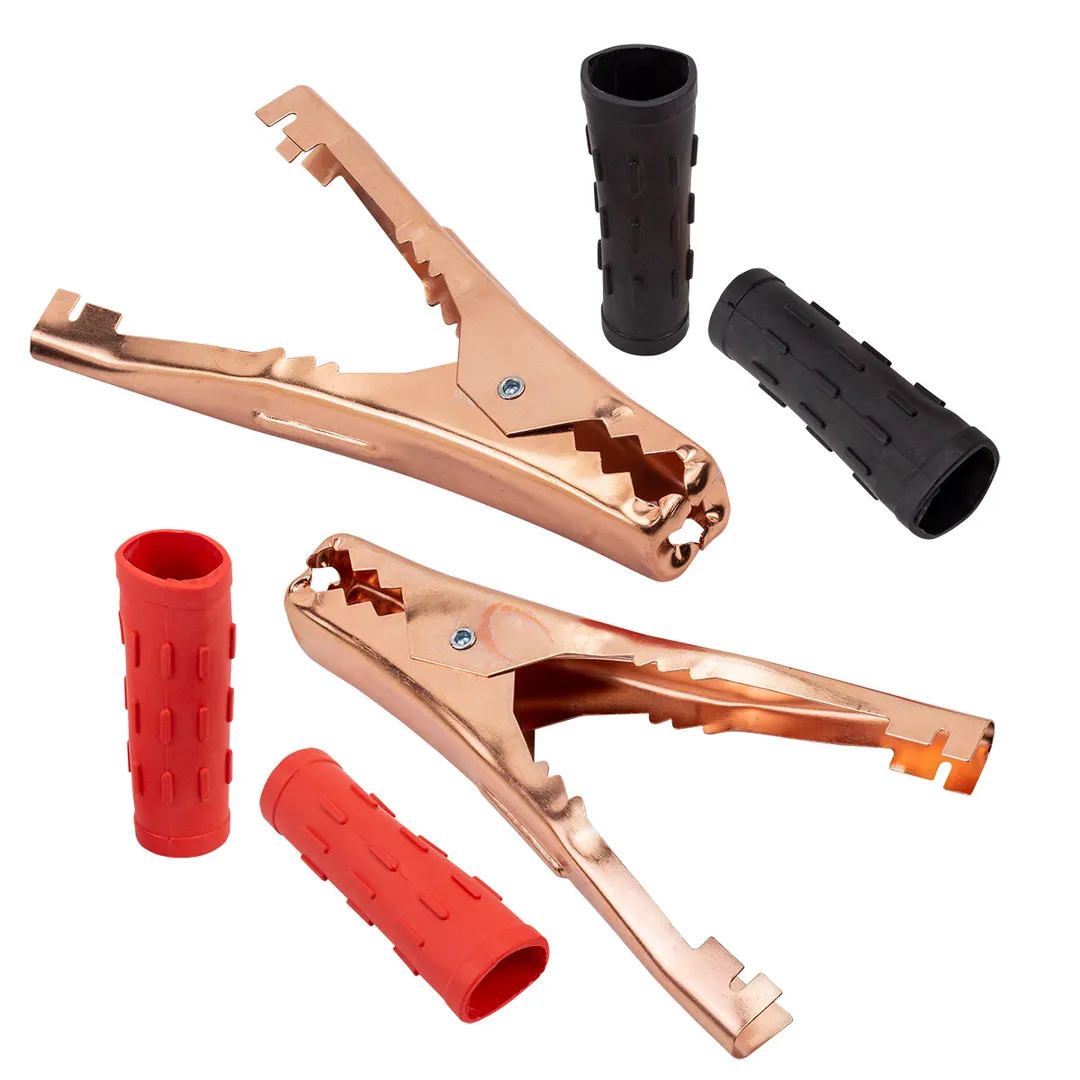 Зажимы контактные типа ''крокодил'', для стартовых проводов 15х9.5 см Forsage F-078