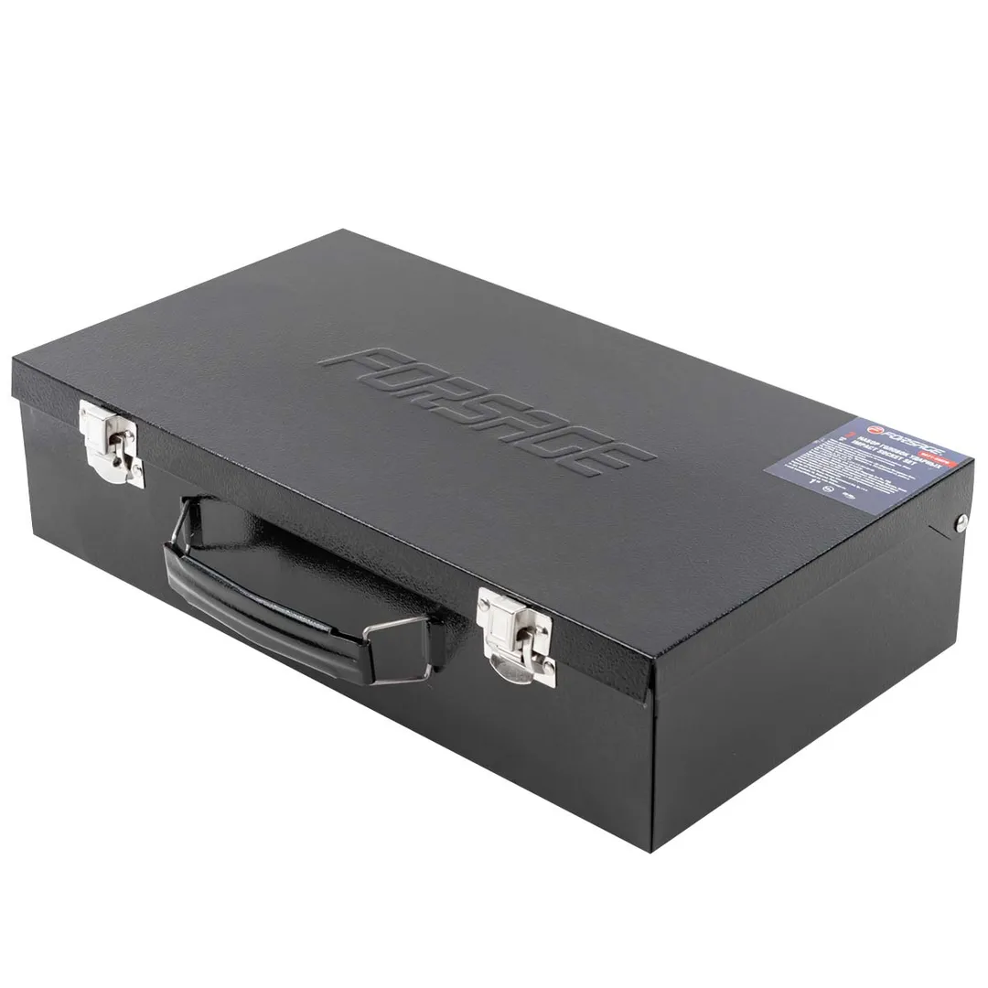 Набор головок ударных 1" 7 пр., 12-гр., 46, 50, 55, 60, 65, 70, 75 мм Forsage F-8071-9MPB