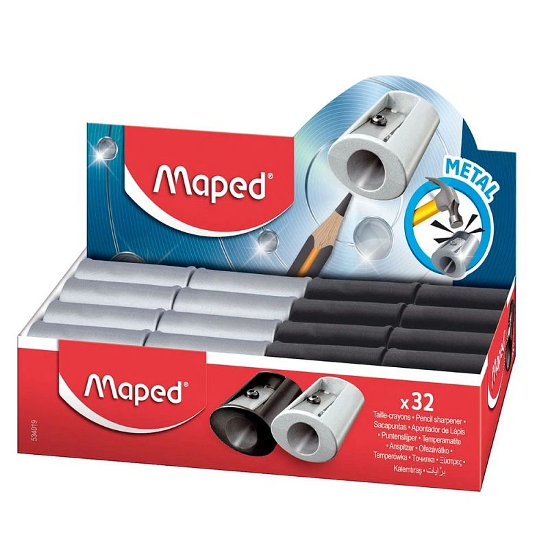 Точилка Maped "Satellite", 1 отверстие, без контейнера