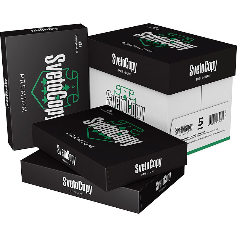 Бумага "SvetoCopy Premium", А4, 500 листов, 80г/м