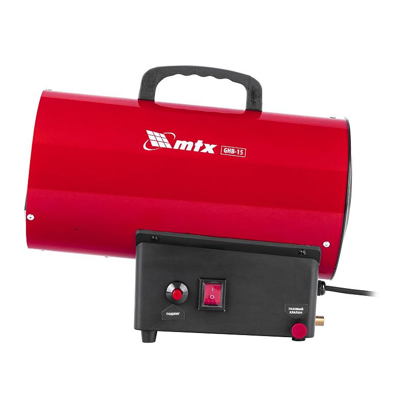 Газовая тепловая пушка GHB-15, 15 кВт, 320 м3/ч, пропан-бутан MTX 98805