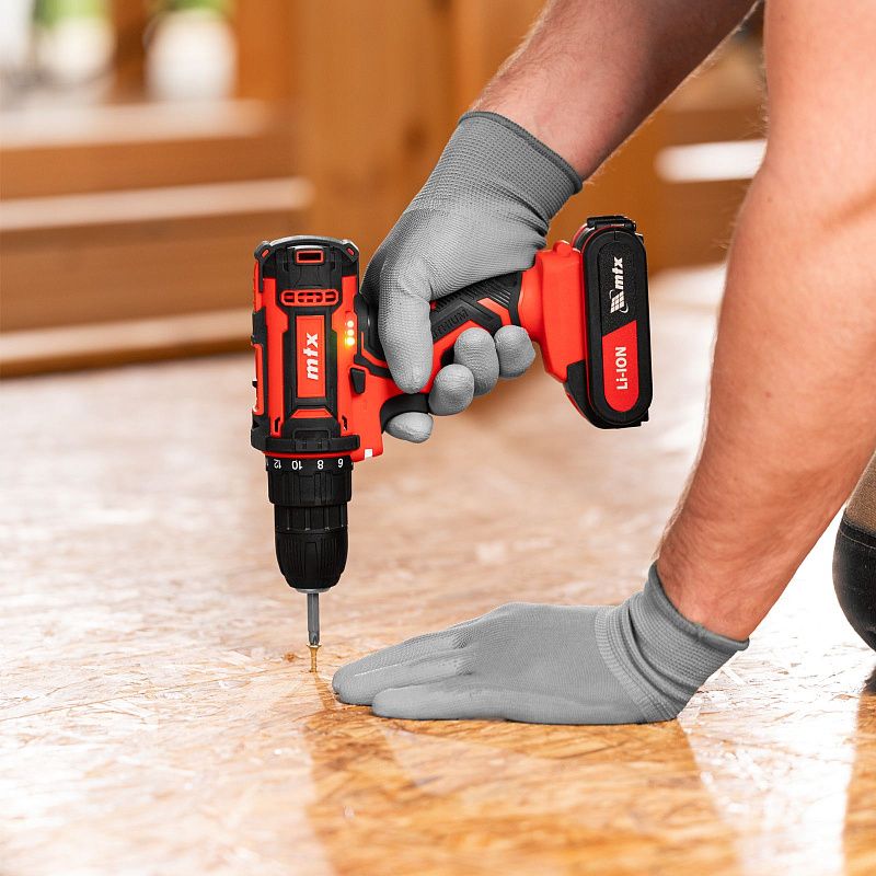 Дрель-шуруповерт аккумуляторная CDS-20, Li-Ion, 20 В MTX 26186