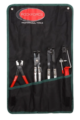 Набор для снятия и установки ленточных хомутов шруса 4 пр RockForce RF-5050A