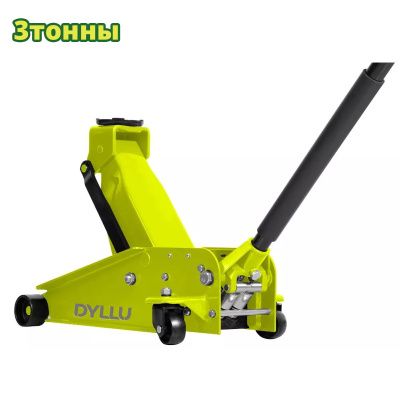Домкрат гидравлический подкатной 3 т, 130-465 мм DYLLU DTHJ2523