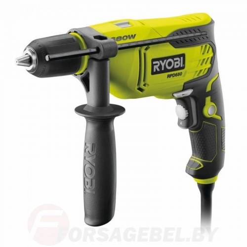 Ударная дрель RYOBI RPD680K