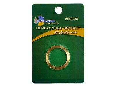 Кольцо переходное для пильных дисков 25,4/20 Trio-Diamond 292520