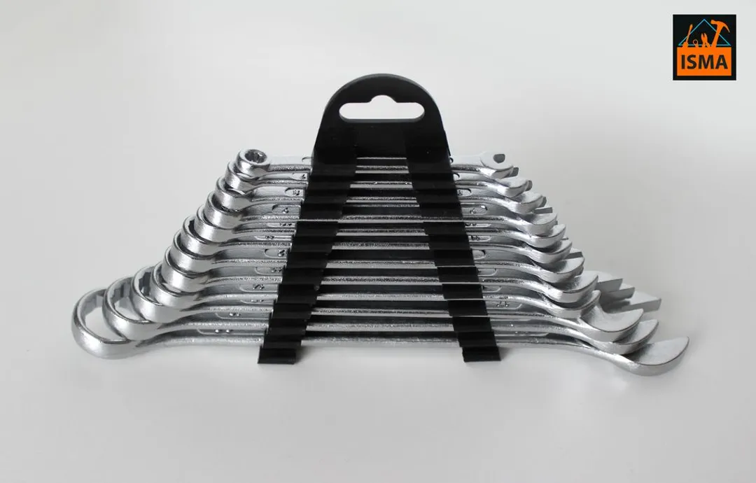 Набор ключей комбинированных 12 пр. 6-22 мм ISMA ISMA-5123