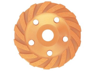 Чашка алмазная зачистная, 125 мм, однорядная Matrix 72988