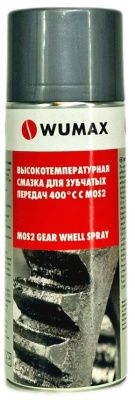 Высокотемпературная смазка для зубчатых передач 400 °С с MOS2, 400 мл., WUMAX 18931055