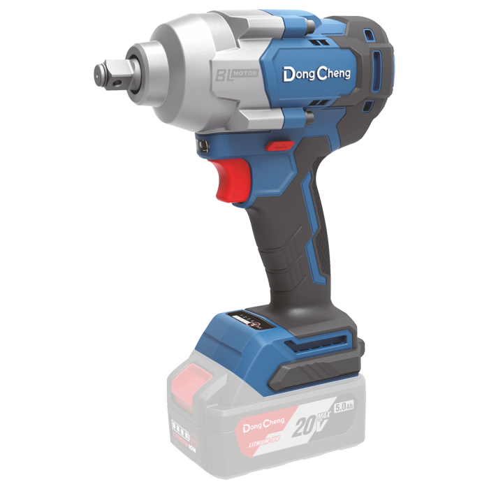 Аккумуляторный гайковерт DongCheng DCPB698 (TYPE Z), 20 В, 698 Нм, без аккумулятора и зарядного устройства