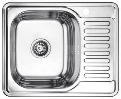 Кухонная мойка из нержавеющей стали, глянцевая Ledeme L95848-L