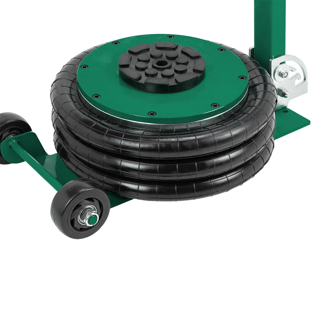 Домкрат подкатной пневматический 6 т, 150-400 мм, Ø-300 мм RockForce RF-TRA1823