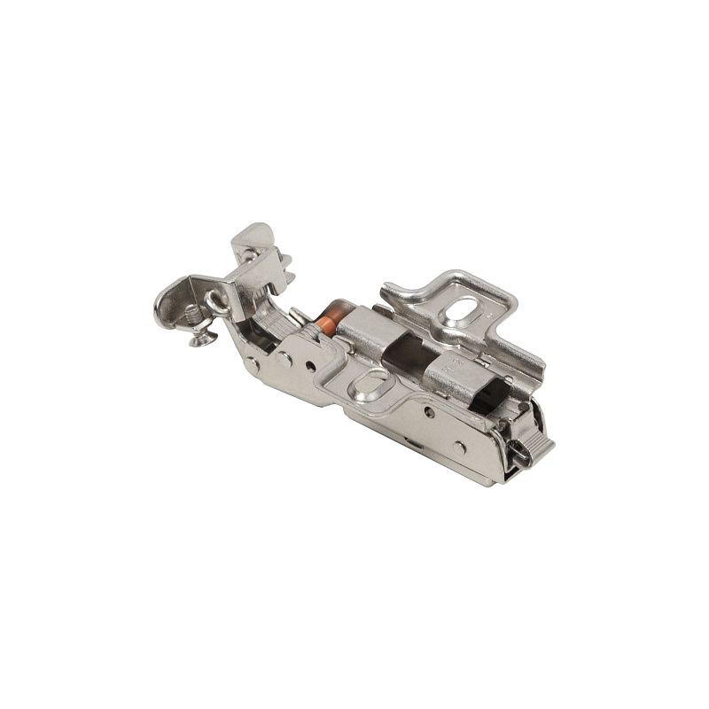 Петля д/алюм.рамки Z-1 полунакладная с доводчиком h2 clip-on, саморезы, заглушки, упак 2 шт., PRIME by AKS 114930