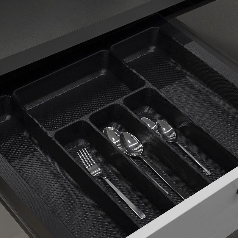 Лоток для столовых приборов 400 PIXEL 315*485, черный AKS 117248