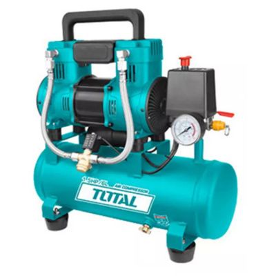 Компрессор безмасленный 6 л, прямой привод TOTAL TCS1110062