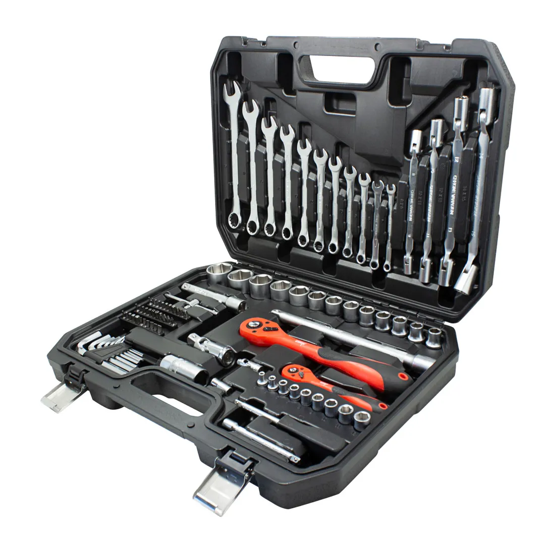 Набор инструментов 89 пр. 1/4''&1/2'' 6-гр. DISEN DS-1089