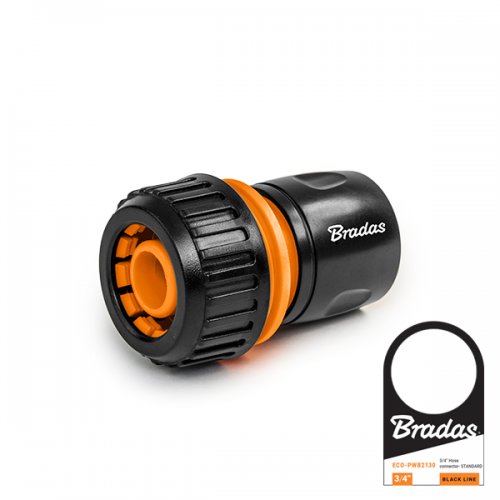 Соединение Быстросъемное 3/4'' BLACK LINE Bradas ECO-PWB2130