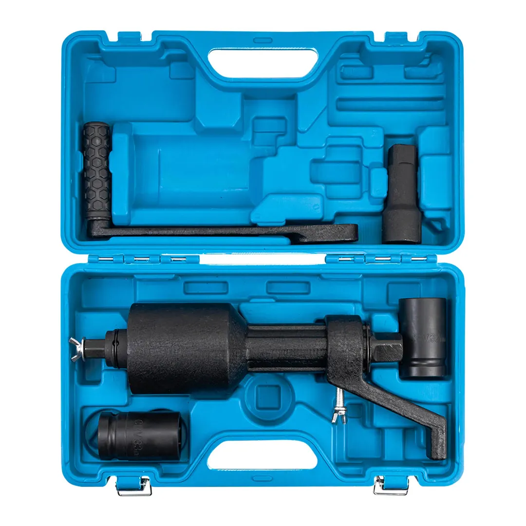 Гайковерт ручной с редуктором 1:1/1:3/1:58, 5800 Н/м, 1", головки 32, 33 мм, L330 мм Forsage F-3411393