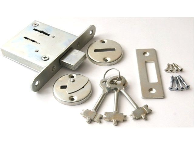 Замок врезной Зенит ЗВ8-4.1, 3 ключа ЗЕНИТ БП-00011704