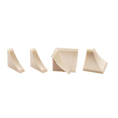 Комплект ПВХ аксессуаров к плинтусу LP светлый кашемир (119) EL-MECH-PLAST 86959