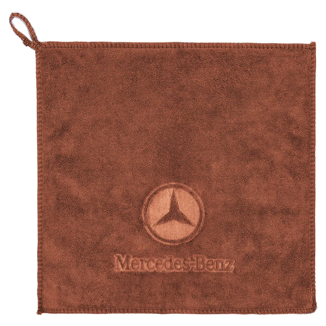Салфетка чистящая микрофибра с логотипом 30*30 см 3 шт/уп Forsage F-NHE33 MERCEDES