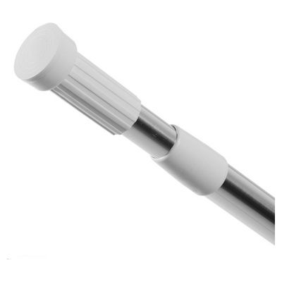 Карниз раздвижной ванной, сталь, хром Savol S-014260