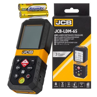 Дальномер лазерный 65 м JCB JCB-LDM-65