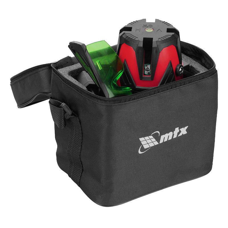Лазерный уровень MFL GREEN, 30 м, зеленый луч, акк. Li 2400 mAh, сумка, резьба 5/8" MTX 35015