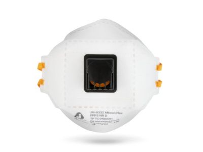 Респиратор JM-9332 складн. с клап. FFP3, до 50 ПДК, трехпанельный JETA SAFETY JM-9332