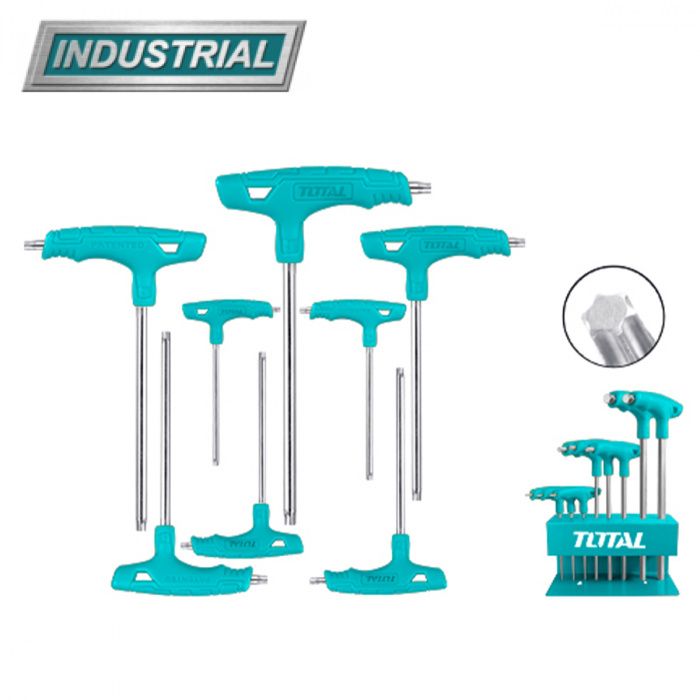 Набор ключей Torx T10-T50 Т-образных 8 пр. TOTAL THHW80836