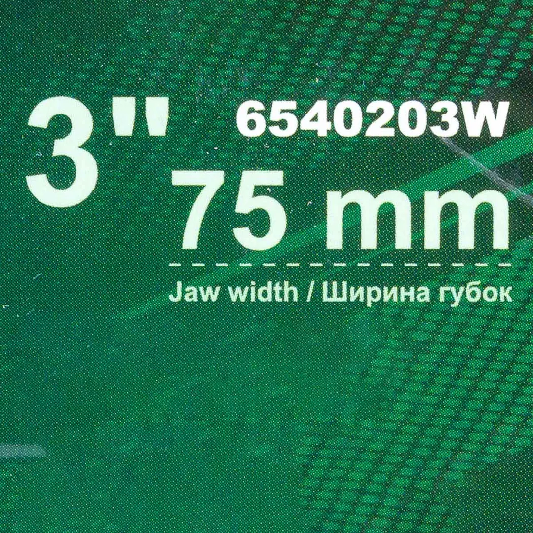 Тиски стальные поворотные с наковальней 3''-75 мм RockForce RF-6540203W