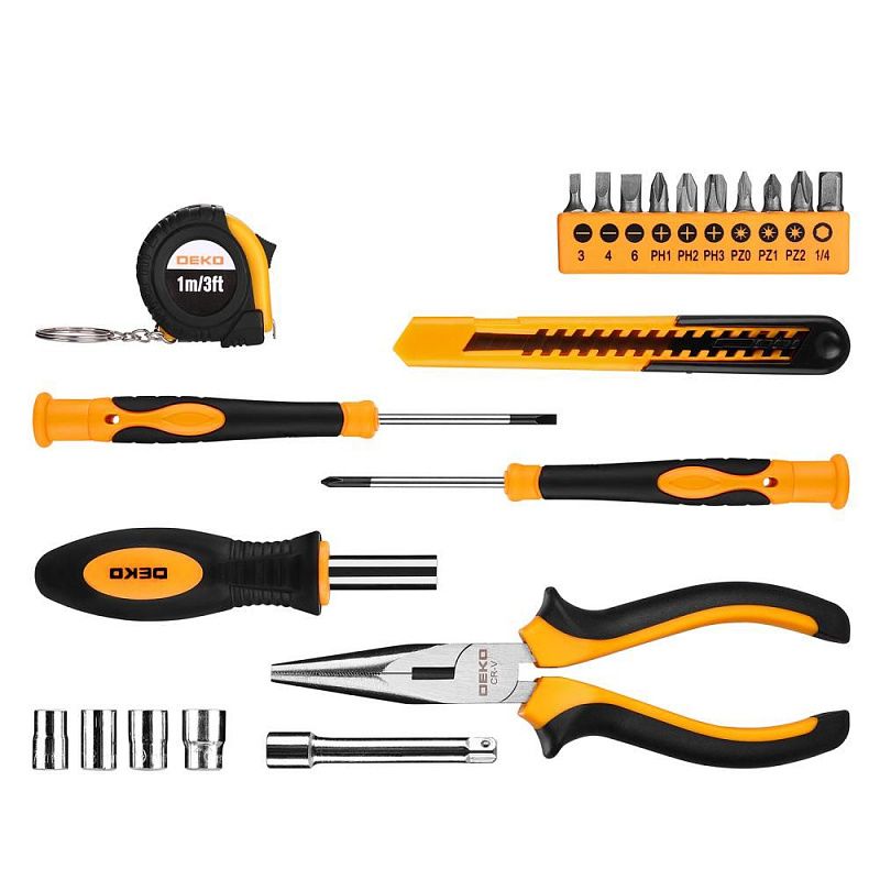 Набор инструментов для дома TZ21-1 (21 шт.) DEKO 083-2048