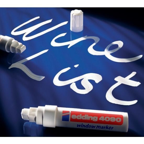 Маркер меловой Edding "4090", белый