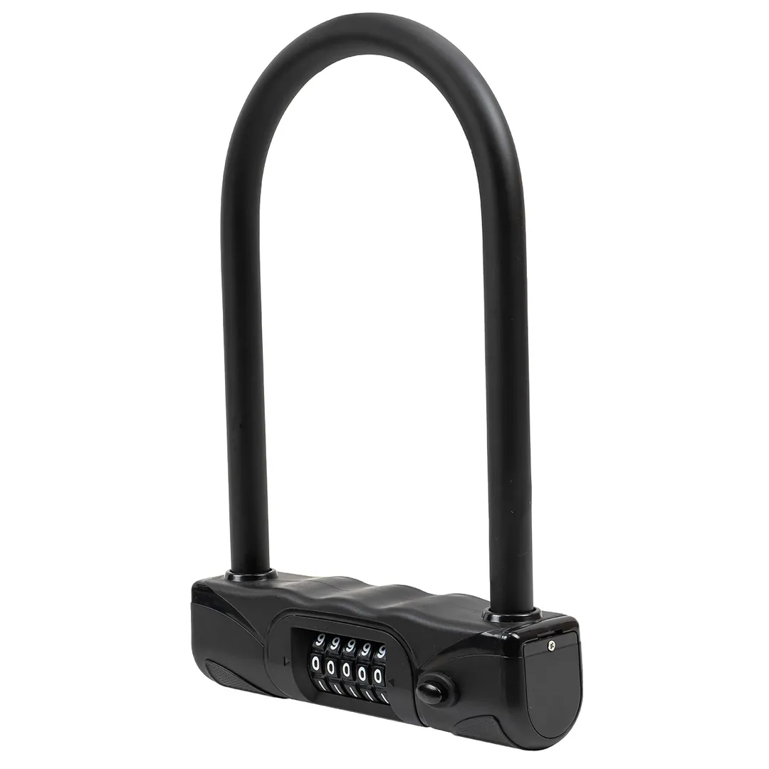 Замок навесной с кодовым паролем, дужка 12х15 мм, код 5 цифр ForceKraft FK-JQ-8125