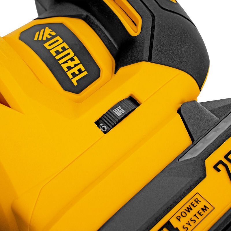 Машина шлифовальная эксцентриковая аккумуляторная CROSH-20-125, Li-Ion, 20 В Denzel 28901