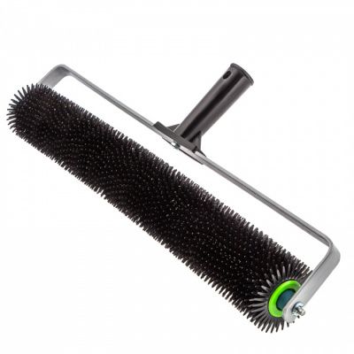 Валик игольчатый для наливных полов с рамой, острая игла, Сибртех