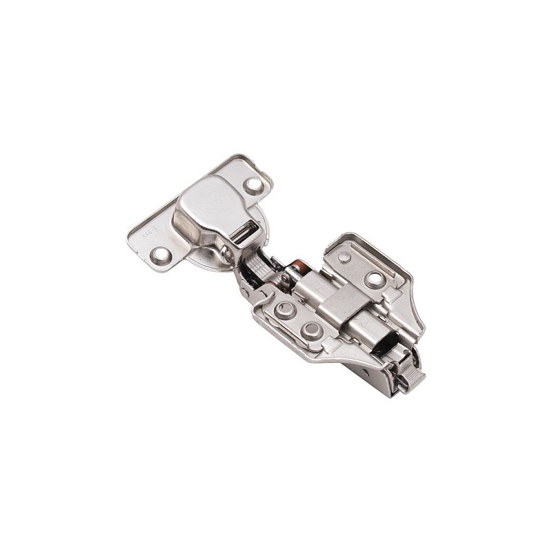 Петля полунакладная с доводчиком 48мм h2 clip-on 3D, саморезы, заглушки, упак 2 шт., PRIME by AKS 112646