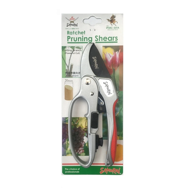 Секатор с храповым механизмом L205 мм Samurai IPSRC-55TA