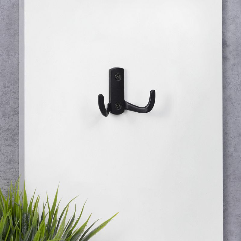 Крючок меб. двухрожковый мет. WP13 черный GRIDLI 88898