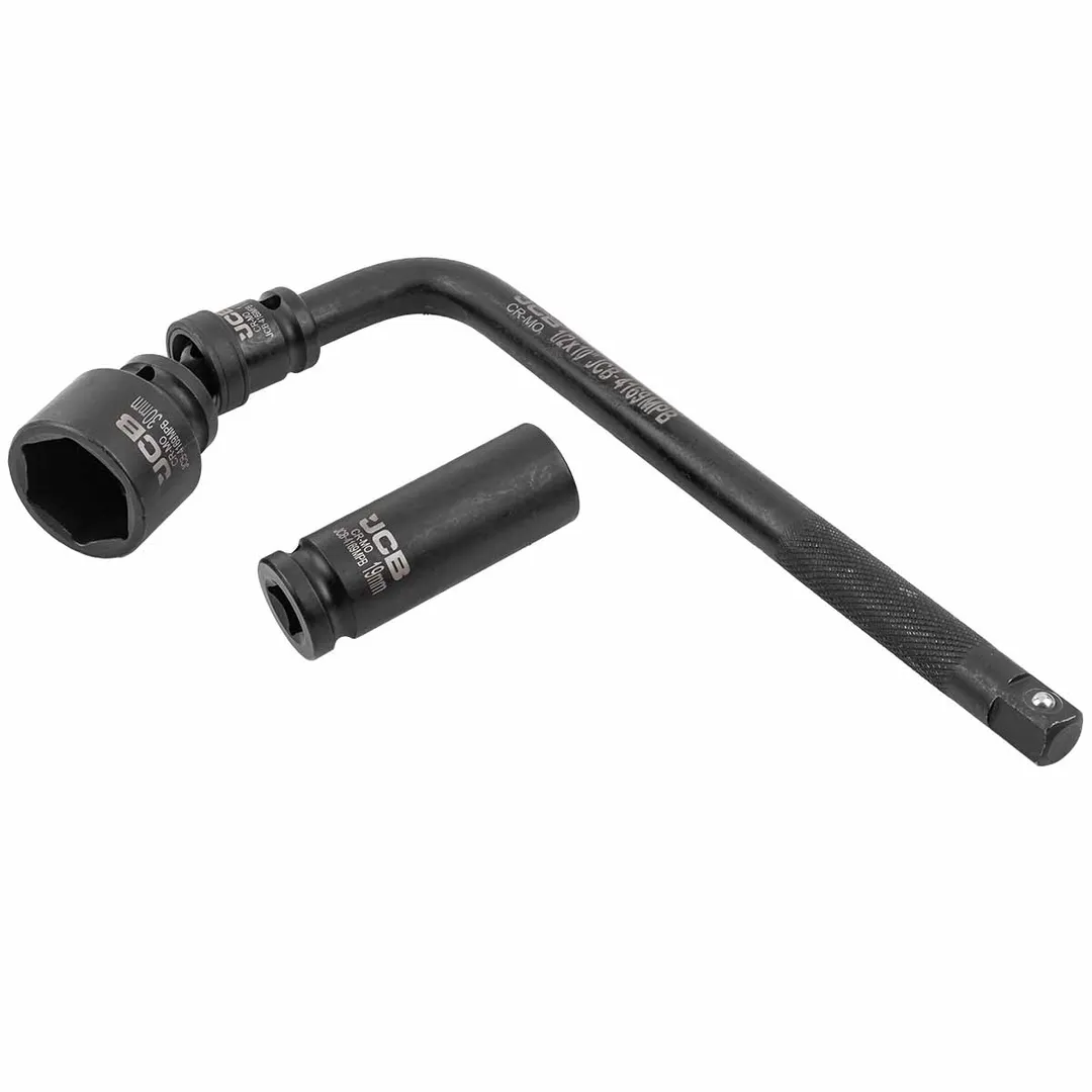 Набор ударных головок 16 пр., 1/2'', 6-гр. 10-32 мм в ложементе JCB JCB-4169MPB