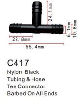 Клипса для крепления внутренней обшивки а/м универсальная пластиковая, 100 шт Forsage C0417(universal)