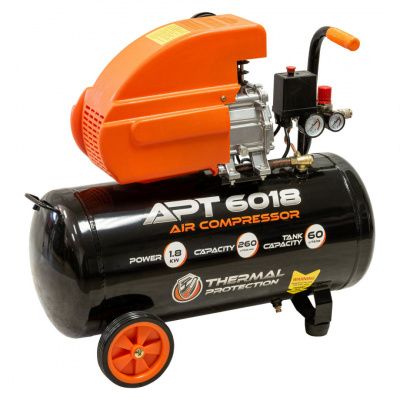 Компрессор воздушный 60 л APT 6018 PARTISAN 6018PAR