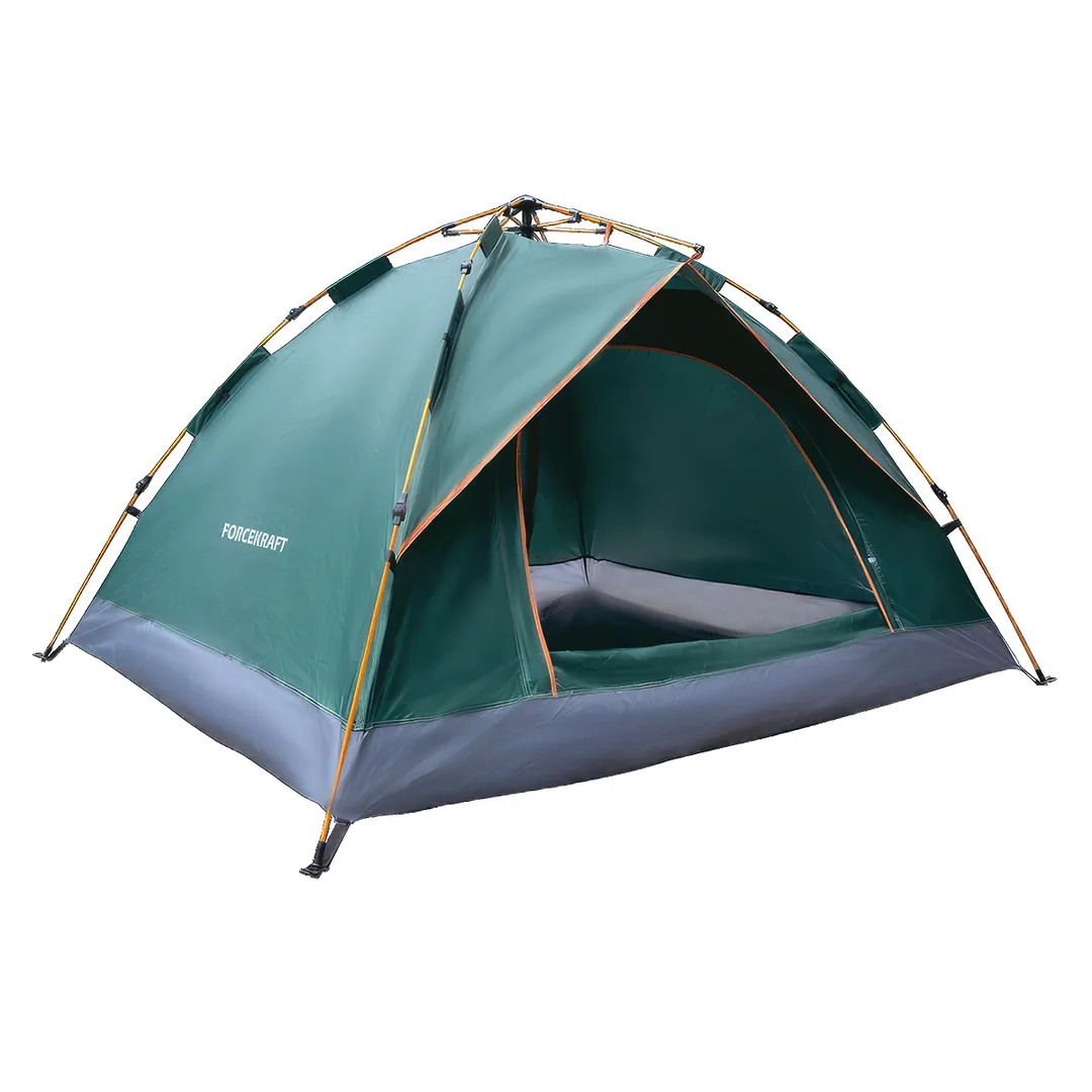 Палатка кемпинговая четырехместная, 210х200х135 см ForceKraft FK-CAMP-2