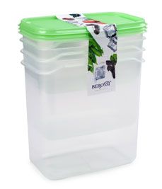 Набор контейнеров Venecia (киви) BEROSSI ИК 17743000