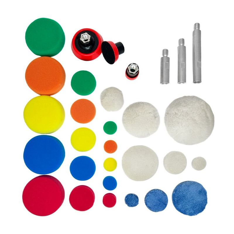 Набор полировальных кругов 27 пр Horex GTT4099